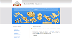 Desktop Screenshot of everestmetal.com